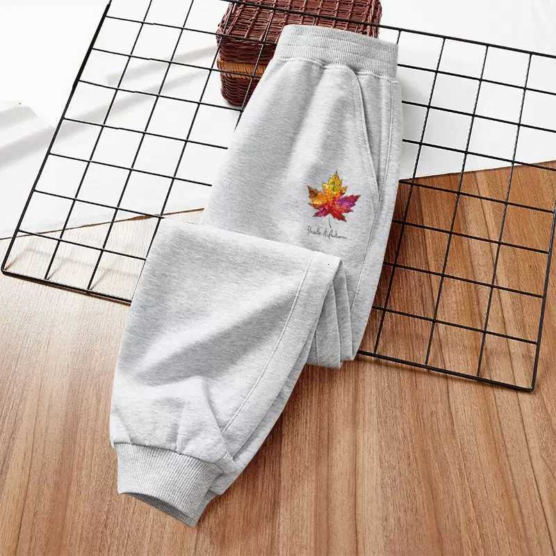 2024 Children Fruit Bicycle Trousers 313T Boys Girls Autumn Long Pant Jogging Sweatpants Cotton PantsT251027