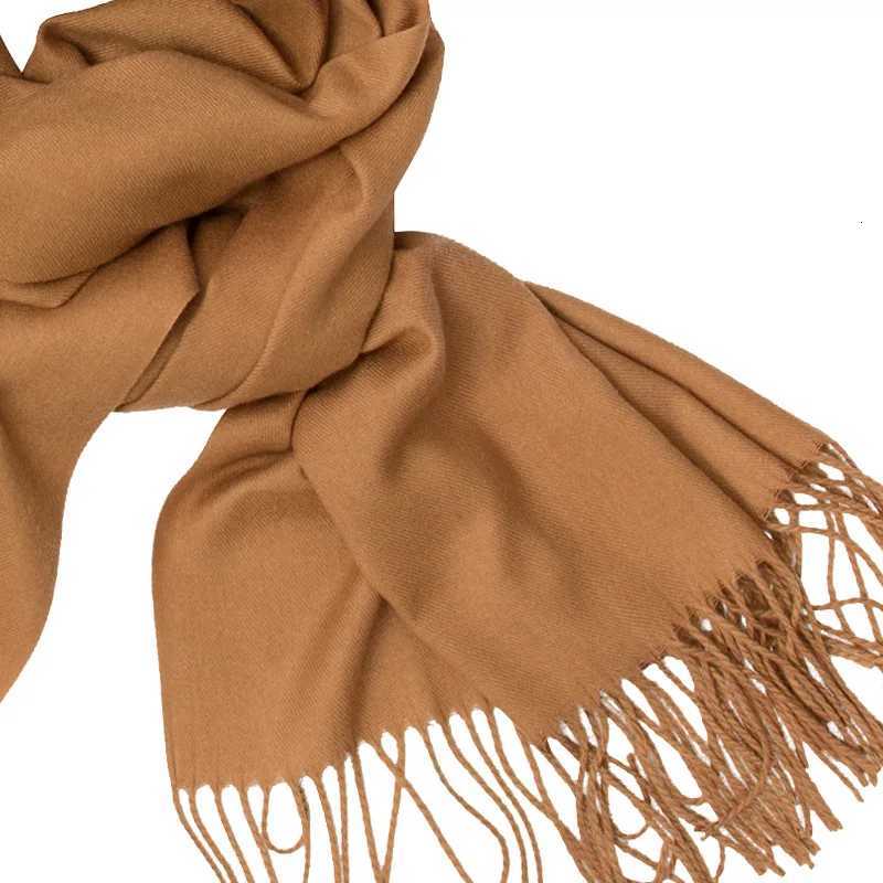 Fashion Solid Color 2021 Designer Wen Scarf Winter Hijabs Tassels Long Lady Shawls Cashmere Like Pashmina Hijabs Scarves WrapsW251027