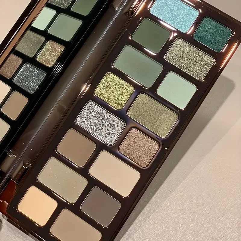 16 Color Eyeshadow Palette Matte Shimmer and Sparkle Effects Highlight MultiPurpose Makeup Palette Smoky Eyes Premium CosmeticsXJ251027