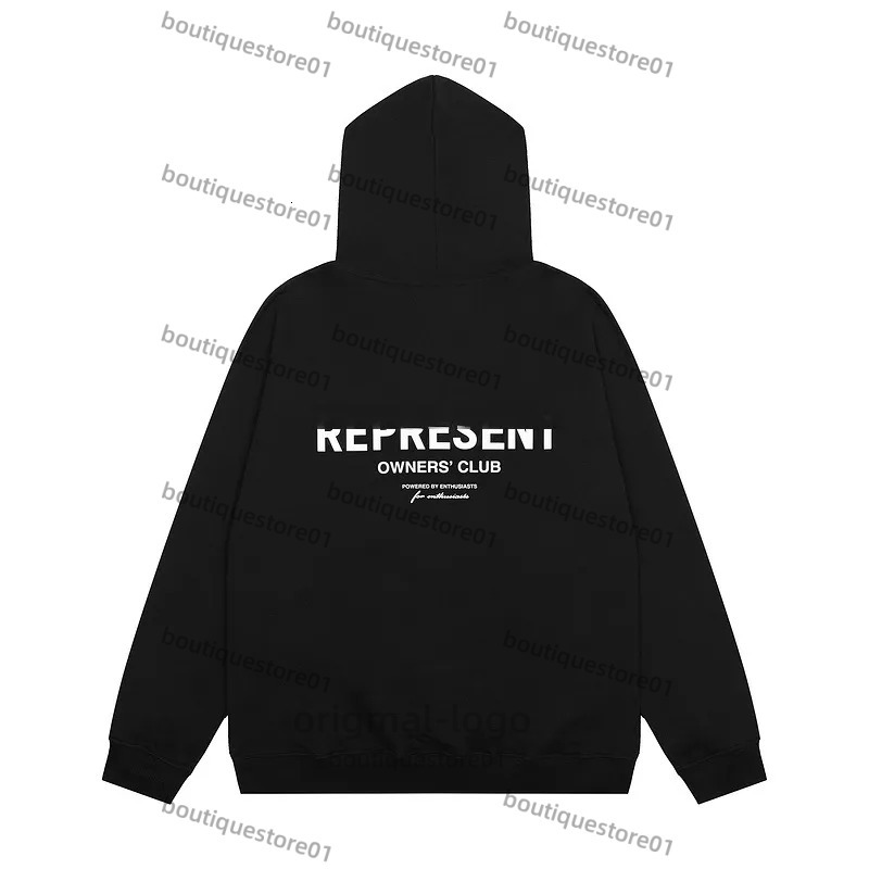 Representjumper Owners Club Designer Hoodie London Fashion High Street Trendy Mens Women Crewneck Sweatshirt R Print Joggers Representor Hoody 4cb