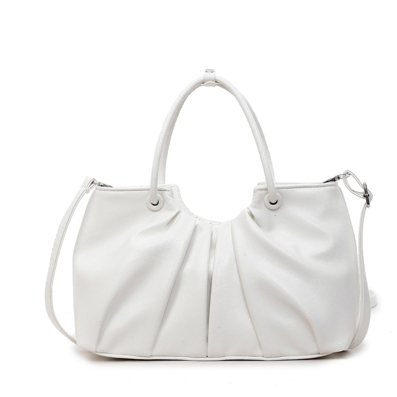 Free shipping designer bag French Cloud Bag Handbag for Women New Autumn and Winter Casual Niche Pleated Shoulder Crossbody Bag