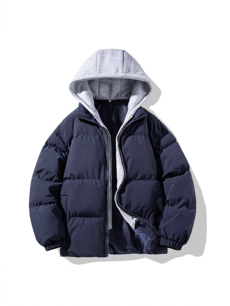 Men's Down & Parkas Plus Size Comfortable Men's Long Sleeve Parka Coats Insulated Outdoor Jackets