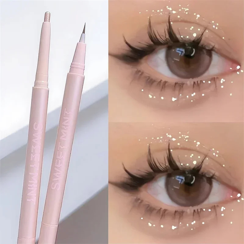 Doubleheaded Lying Silkworm Pencil Natural Nonsmudge Matte Pearlescent Fine Flash Brightening Shadow Pen Highlighting Pen 251027