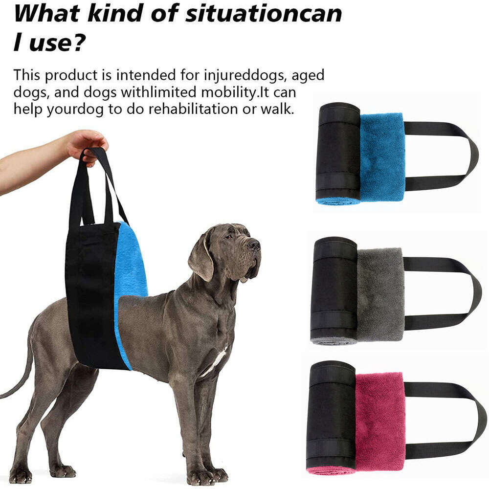 Portable Warm Breathable Pet Walking Support Dog Disability Postoperative Aid Belt