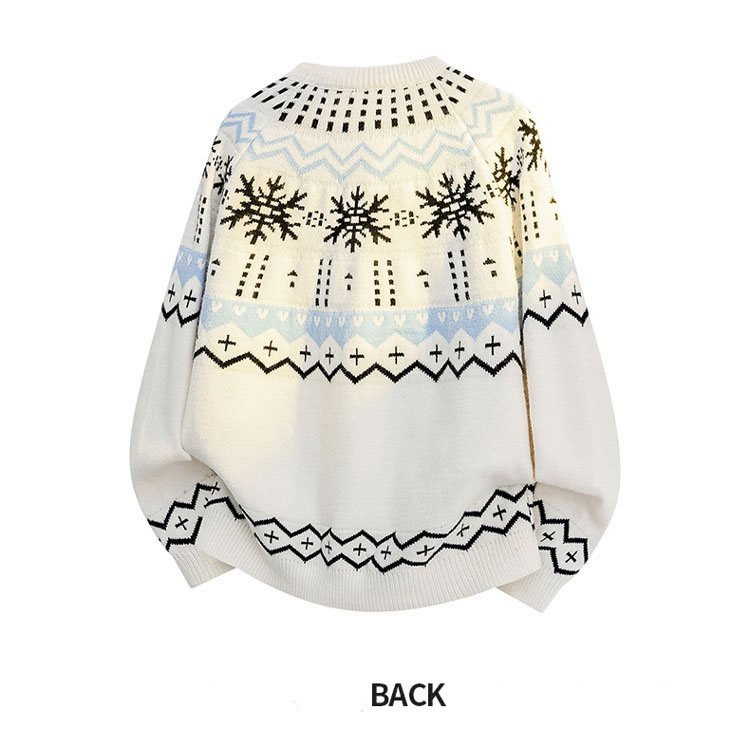 Men Pullovers Sweaters Tops Casual Loose Splice Print Knitted Round Neck Full Sleeve Knit Simple Top Fashion Color Block Patchwork Sweater Top Blouse 