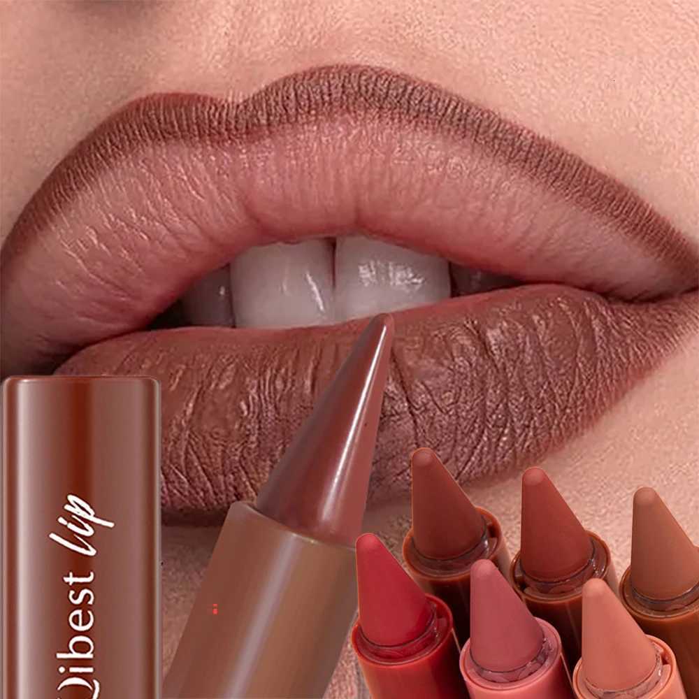 Tapered Lip Liner Pencil Set Lasting Matte Velvet Lip Contour Stick Waterproof Easy Color Lipstick Non Stick Cup Makeup Pen6Pc W251027