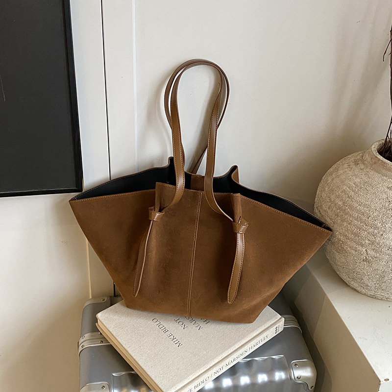 Free shipping designer bag Handbag Autumn Winter Melad Suede Minimalist Wing Bag Daily Commute Shoulder Bag