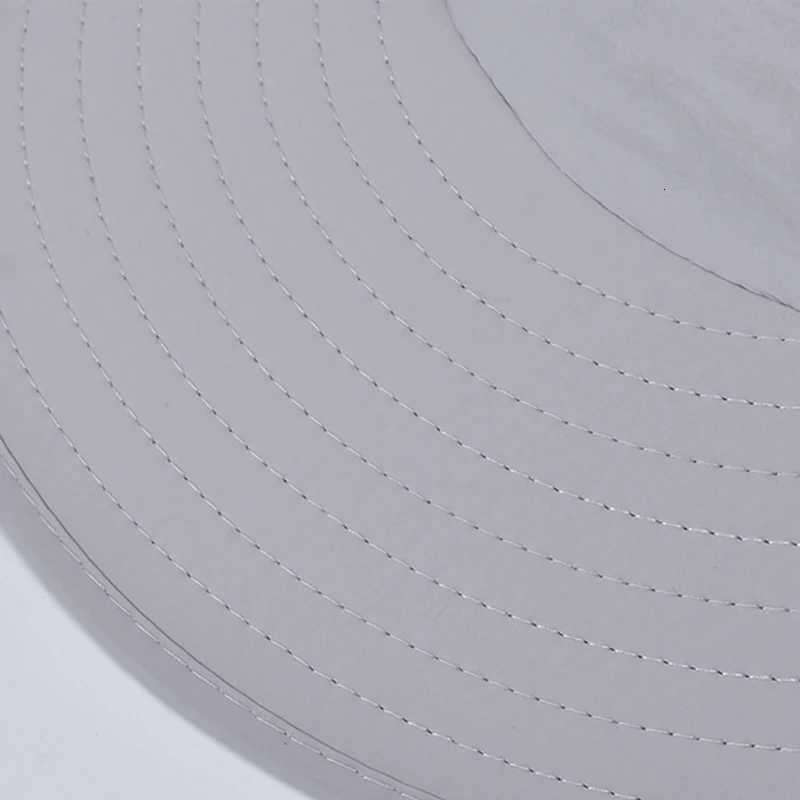 Xinbaoguan 100 Polyester 9249 Summer MENS AND WOMENS Large Brimmed Shawl Fisherman Hat Quick Drying Breathable Sunshade HatW251027