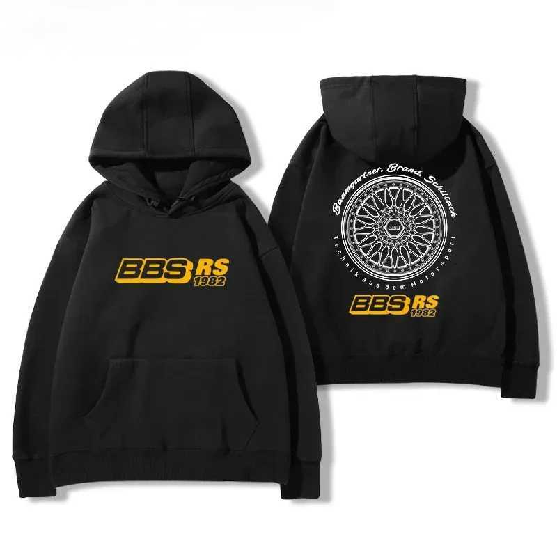 2024bbs Wheel Printed Hoodie Mens and Womens Car Modification Culture Four Seasons All Loose Casual Jacket Breathable Light W251027