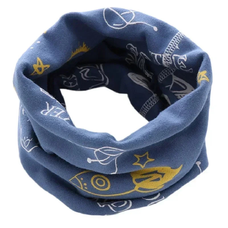 Fashion Baby Muffler Cotton Scarf for Girl Boy Autumn Winter Spring Children Scarf Kids Neckerchief Toddler Neck Collar Scarf 251027