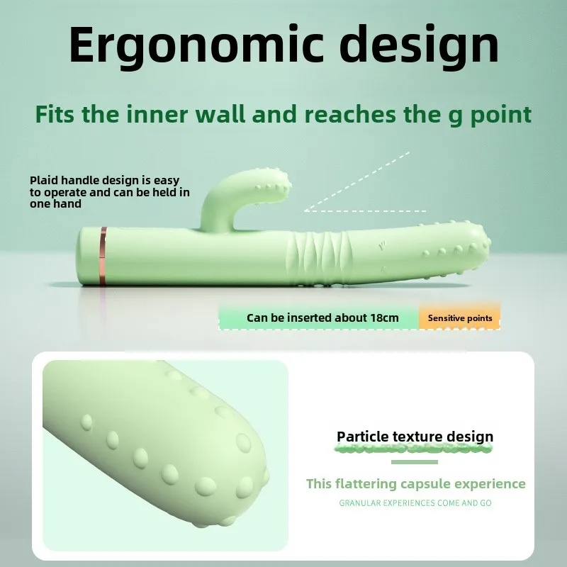 Female Vibrator Automatic Masturbation Tool & Massager Suitable for Adult Women & AV Vaginal Masturbators LL-2201