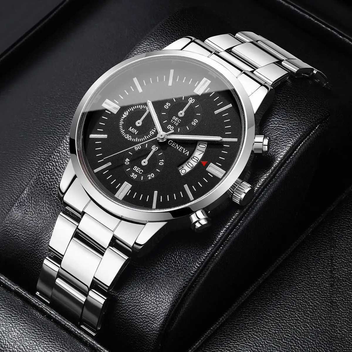 Fashion Business Men Watches Luxury Calendar Quartz Wristwatch for Man Clock Relogio Masculino Montre HommeWithout BoxT251027