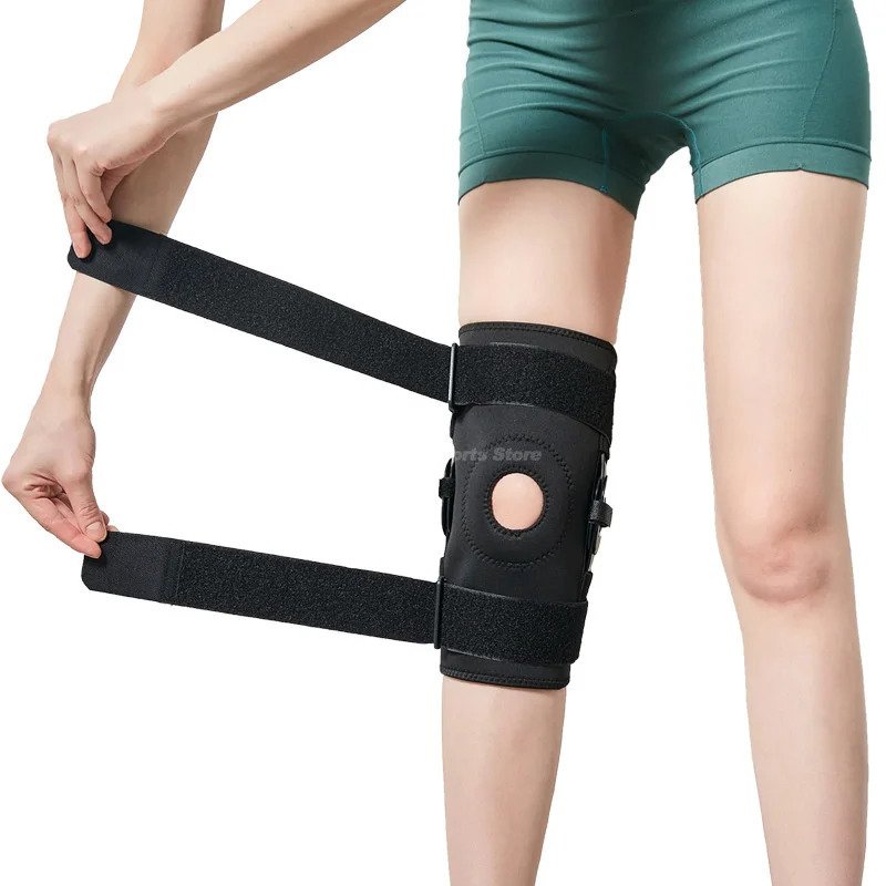 Hinged Knee Brace Orthopedic Meniscus Knee Pad With Side Stabilizers Arthritis Patella Protector Sports Kneepad Joint Pain ACL 251023