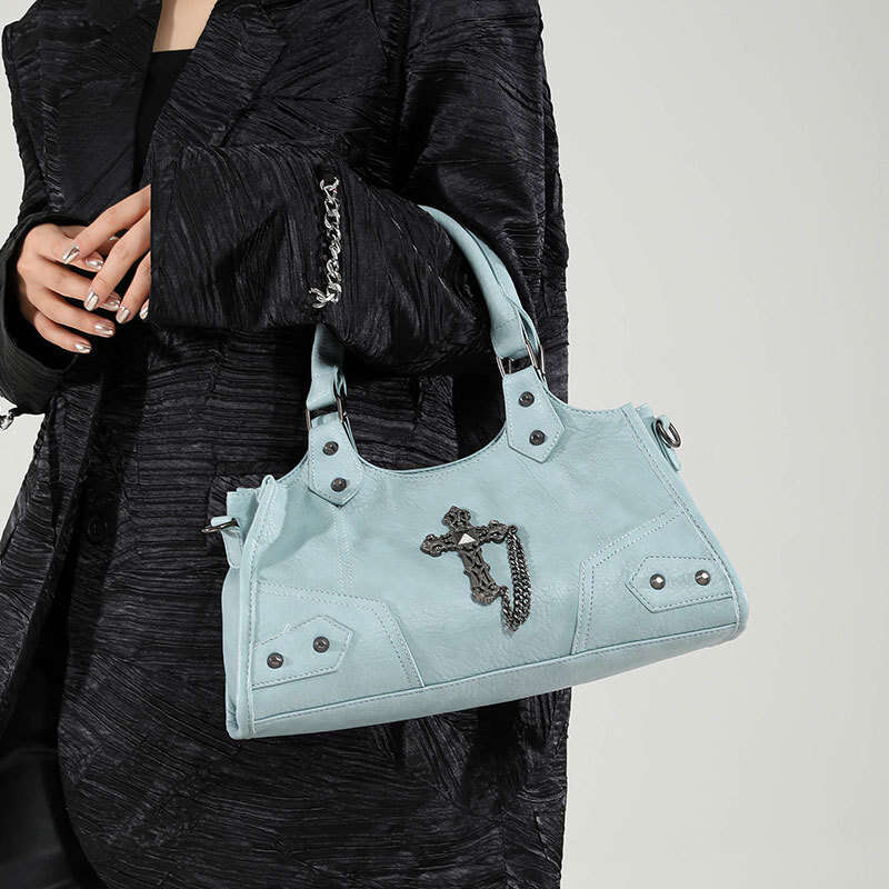 Niche Motorcycle for Women Crossbody New Trendy Underarm High-end Shoulder Bag