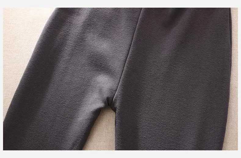 Korean Style Girls Elastic Legging Spring Autumn Solid Color Flat Waist Micro Flare Pants For ToddlersT251027