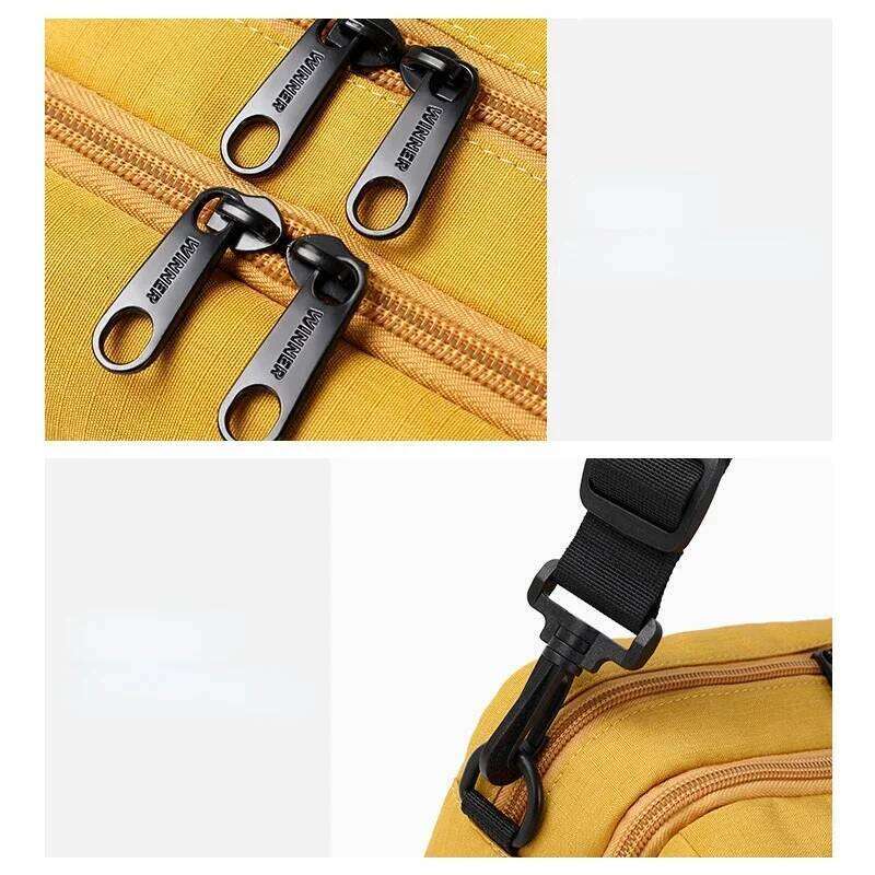 New Designer Double Layers Women Large Shoulder Passport Waterproof Travel Multi-Functional Crossbody Storage Bag Purses 251027