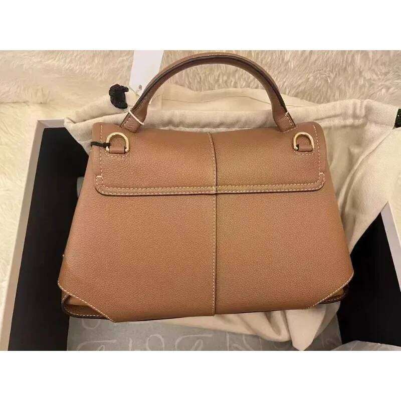 2025 Hot-Selling Model Popular Series 2024 New Bag European And American Fashion Leather Pleated Women's Handbag