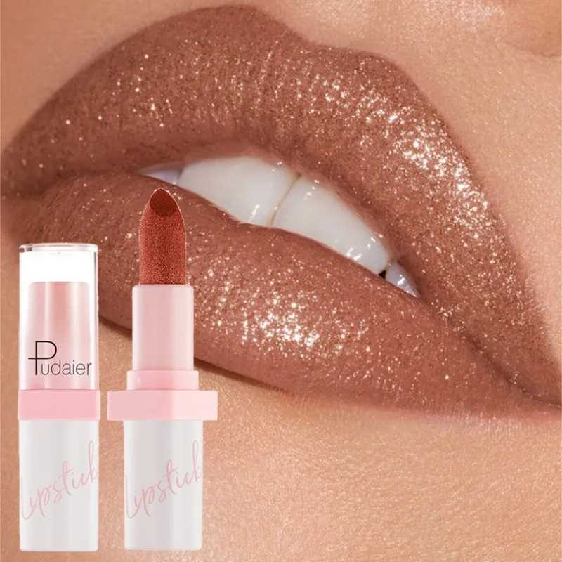 Shiny Pearl Diamond Lipstick 0 Colors Metallic Matte Lip Gloss Long Lasting Waterproof Moisturising Lip Tint Beauty Cosmetic W251027