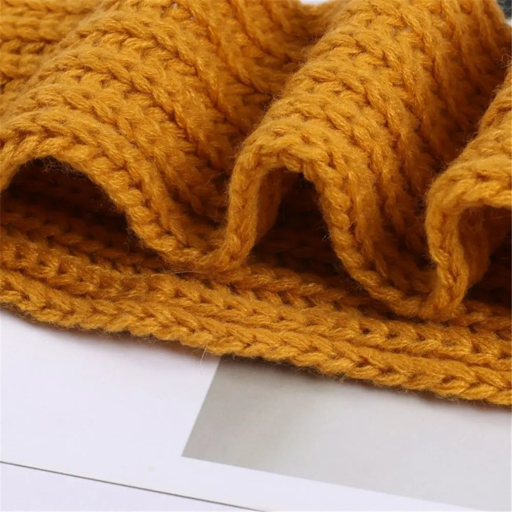 Fashion Warm Kids Scarf Soft Thick Neck Warmer Outdoor Winter Knitted Scarf Baby Boys Girls 251027