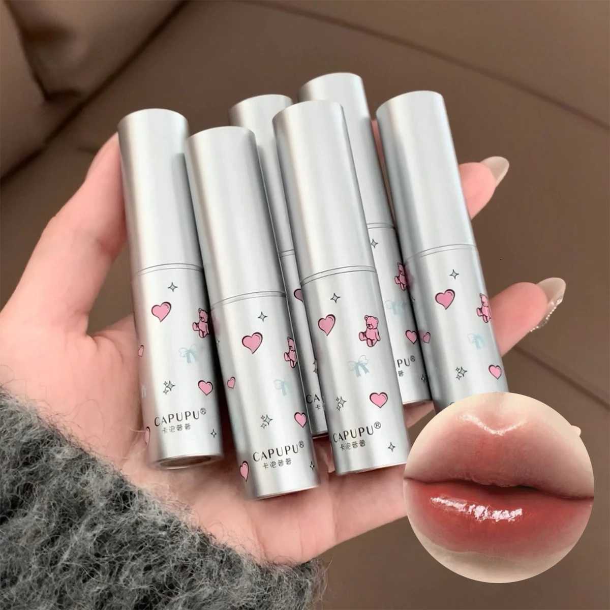 Solid lip gloss lipstick Mirror hydrating moisturizing longlasting and nonfading lipstick high appearance level W251027