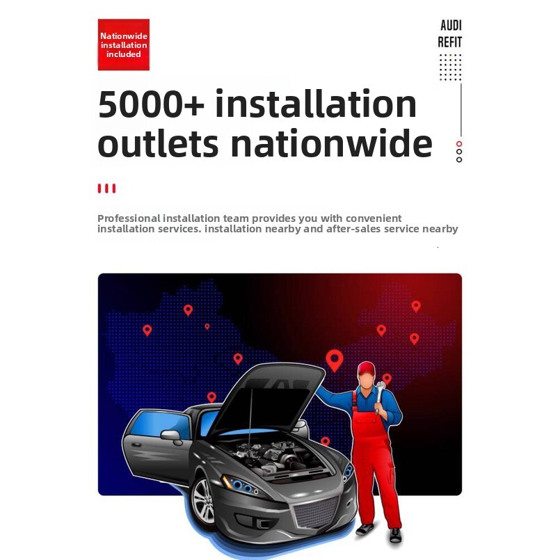 Audi A6L/Q5L/A4L/A5/A3/A8/Q2L/Q3/Q7 Ambient 64 Colors Custom Car Interior Atmosphere Light