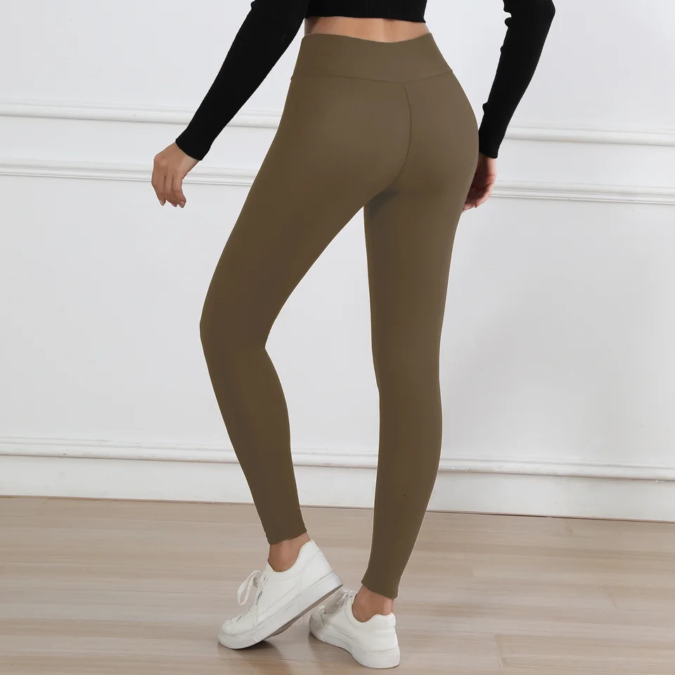 Autumn Winter Warm Fleece Women Leggings Of Female Skinny Velvet High Waist Prevent Cold Leggings Thermal Casual Pants 251027