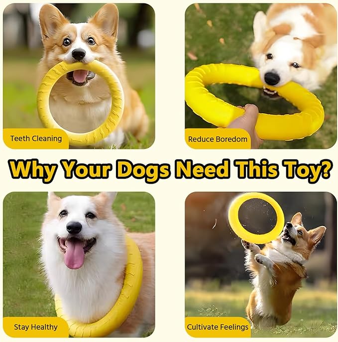 EVA pet toys, chew-resistant dog frisbee, dog toys, self-entertainment pet balls, pet supplies