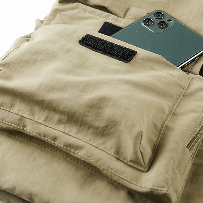 Fashion Large Size 6XL Mens MultiPocket Clothing Winter Vest Jackets Sleeveless Coat Male Warm Waistcoat Fleece Vest Men 251024