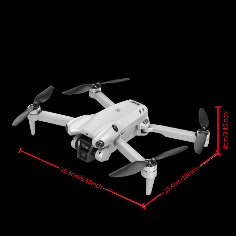 K Camera Drone High Definition Electric Zoom Lens With Inch Screen Remote Control Brushless Motor Capable Of One Click Takeoff Landing Optical Flow
