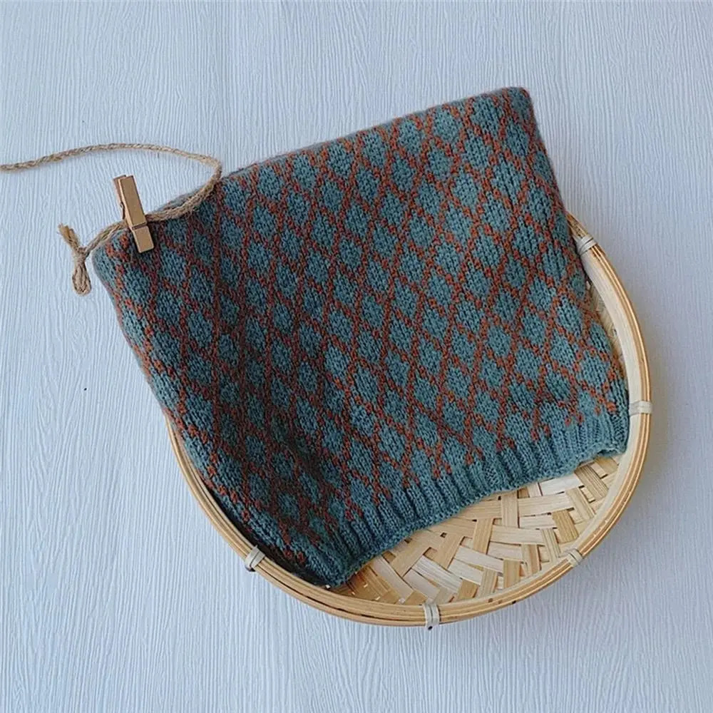 Bib Baby Thermal Neck Warmer Thickened Windproof Coldproof Boys Girls Knitted Scarf Neckerchief Warm Neck Cover Snood Cowl Tube 251027