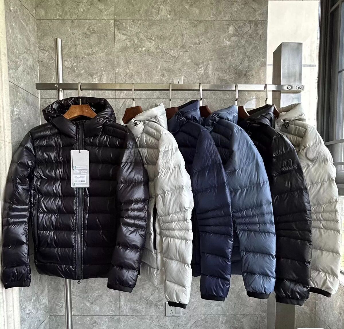 AAAAA Canadalys AAAA New Designer Down Jacket Candianlys Candle Crofton Canadian White Duck Down Men Winter Coat With Badge Quality Canada Coats Goosselys