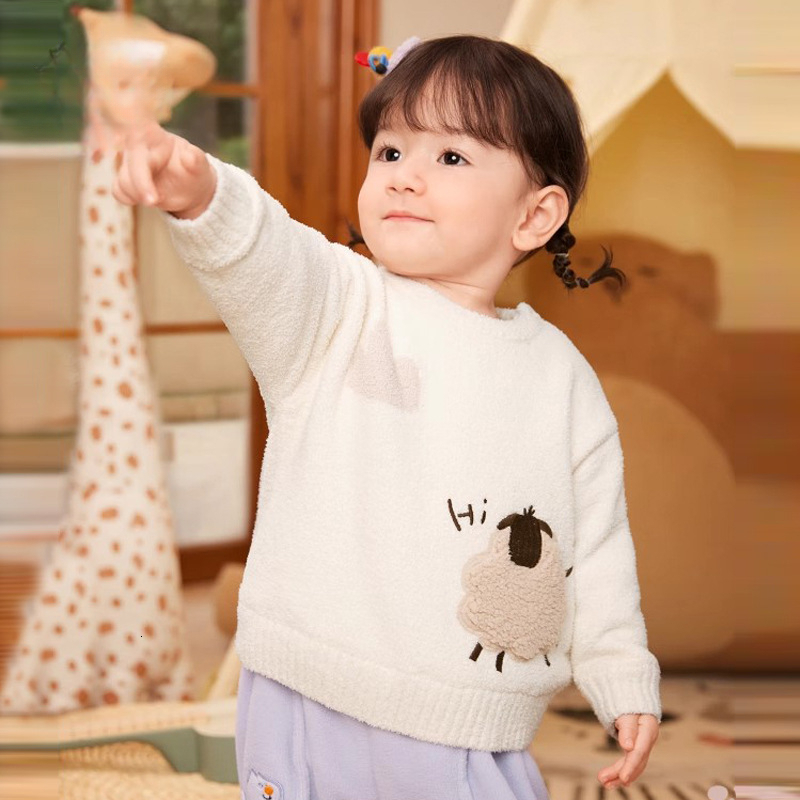New designer children's clothing sweaters for men and women, fashionable outdoor sportswear, basic shirts, tops