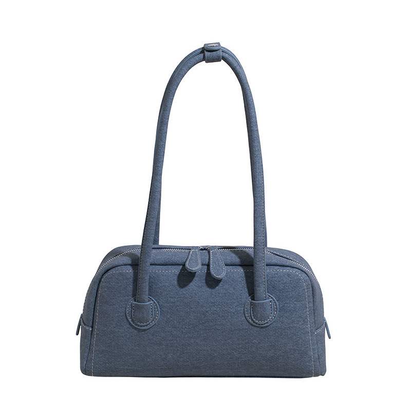 Free shipping designer bag New Single Shoulder Bag for Women High-End Underarm Bag Fashionable Versatile Denim Bag Elegant Pillow Bag