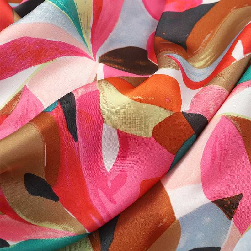 70cm Design Hair Bands Square Scarves Fashion Print Satin Silk Scarf for Wen Neckerchi Wrist Wraps Lady Ribbon Shawl FoardW251027