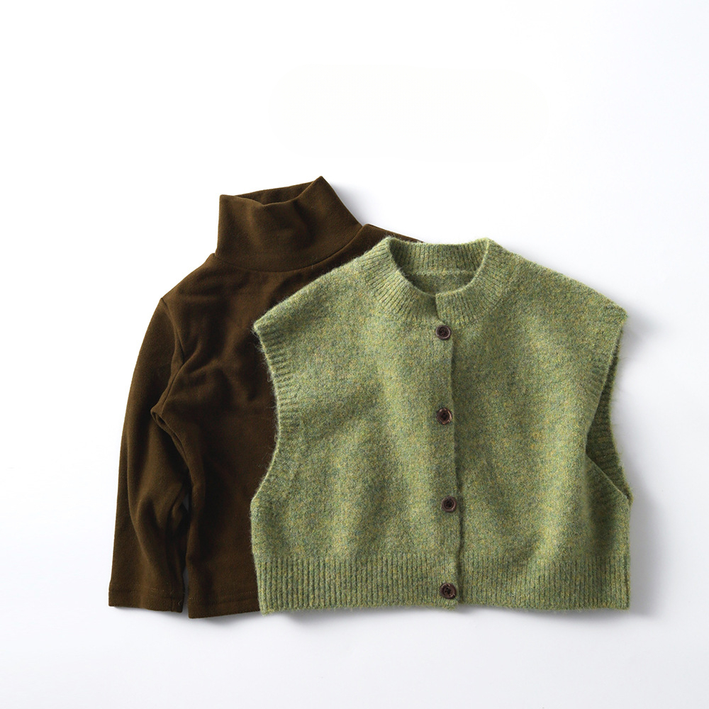 New ultra soft touch designer style Korean version children's sweater fashionable for boys and girls