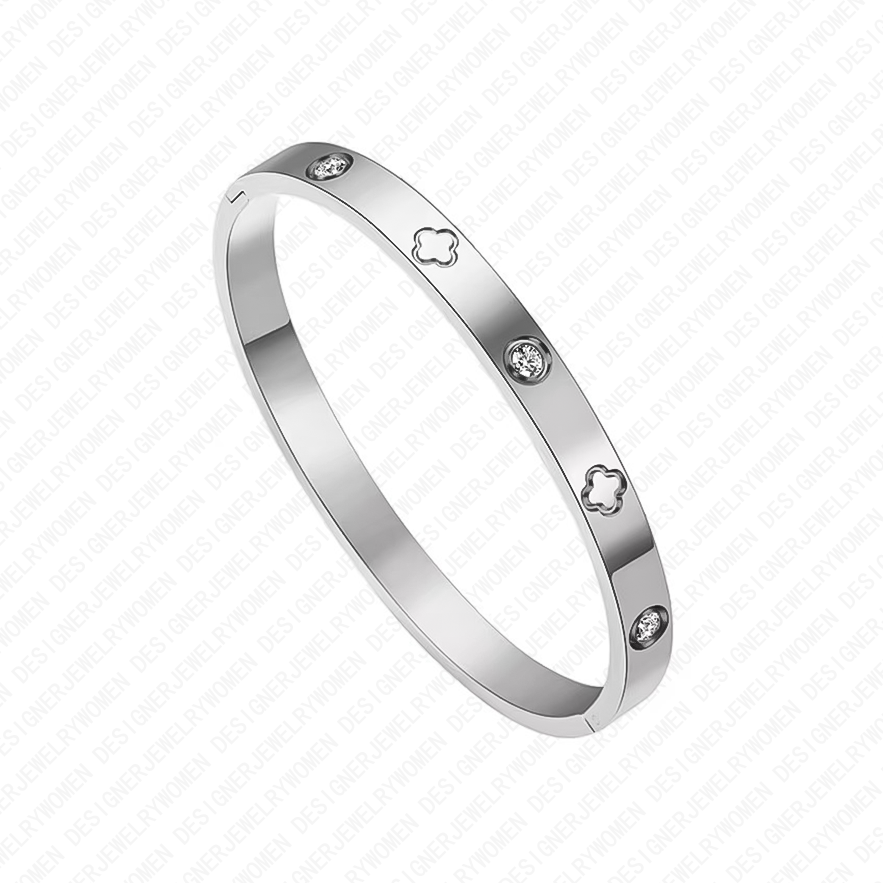 Bracelet Designer Bracelet Women Gold Bracelets Stainless Steel Bangle Clasp Bangles Luxury Jewlery Designer for Women Elegant Fashion Gift