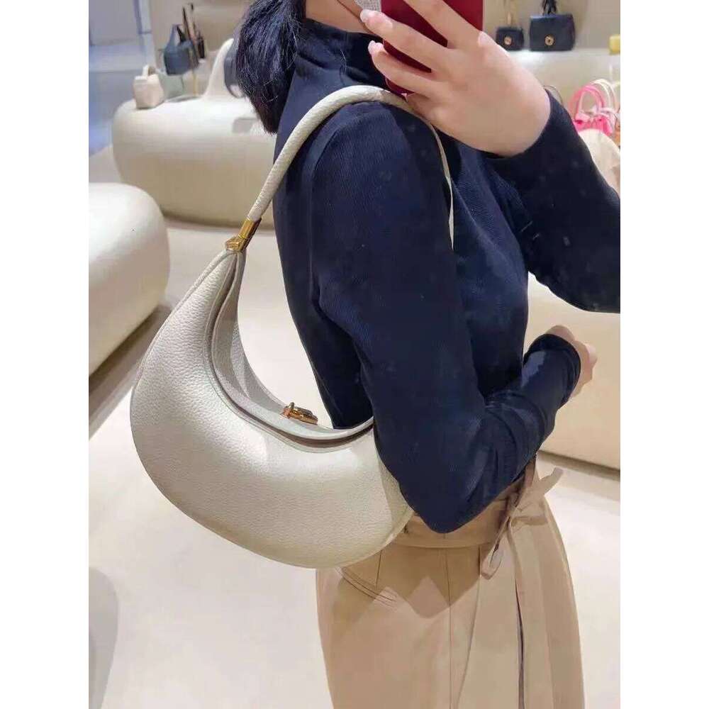 2025 New Medium Women's Niche Design Crescent Armpit Single Shoulder Crossbody Bag