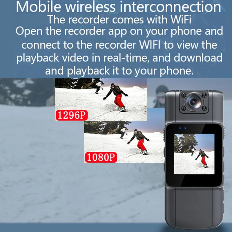 1080P highdefinition mini camera portable digital video recorder BodyCam infrared night vision multipurpose small bicycle 251024
