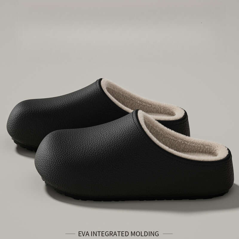 Autumn Winter New Style Indoor Home Use Slippers for Women Thick Sole Maternity Cotton Shoes Warm Feet Waterproof