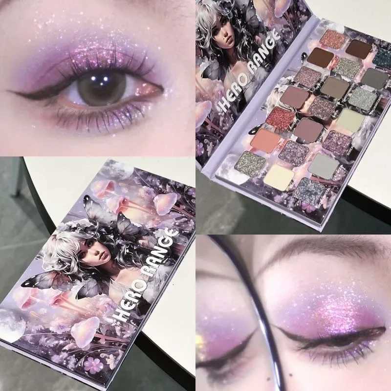 21color Cold Moon Anime Flower Fairy Eyeshadow Palette Matte Shimmer Metallic Shades Professional Makeup with Glitter LastingXJ251027