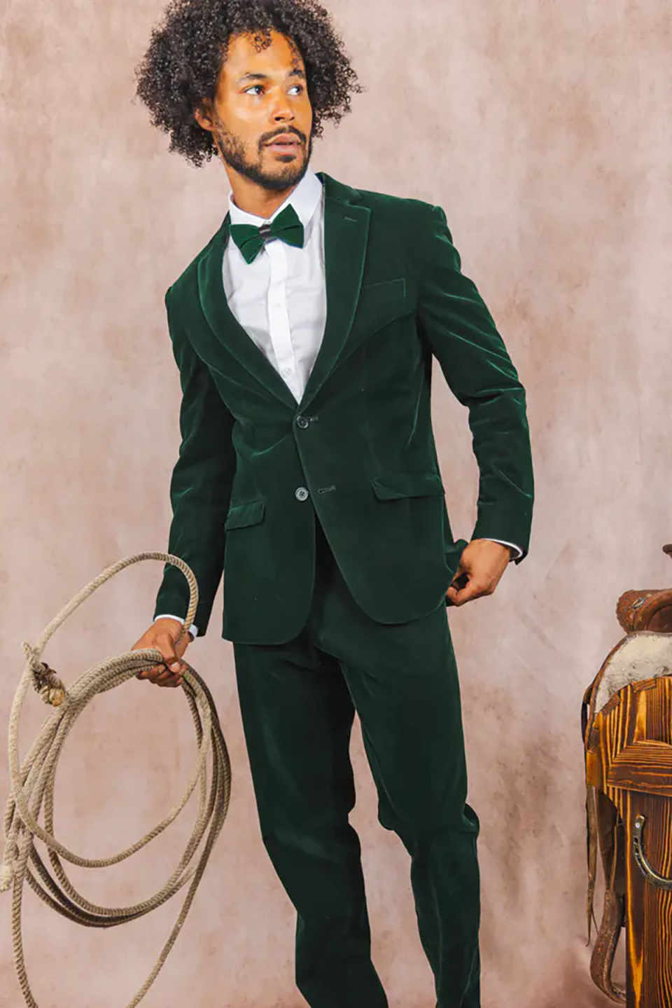 Classic Fit Man Tuxedos Velvet 2 Pcs Jacket Pants Business Men Suit Notched Lapel Single Breasted Wedding Groom Coat Customized