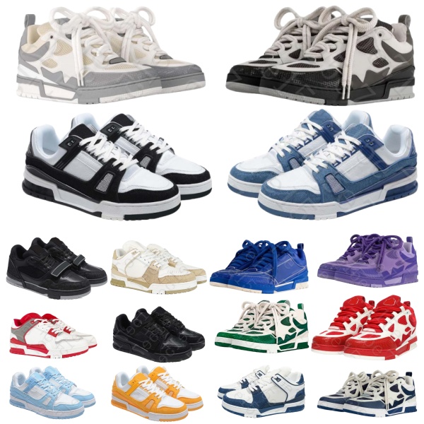 designer shoes sneakers Men's and Women's Designer Sneakers Black White Trainers Luxury Casual Shoes With Box