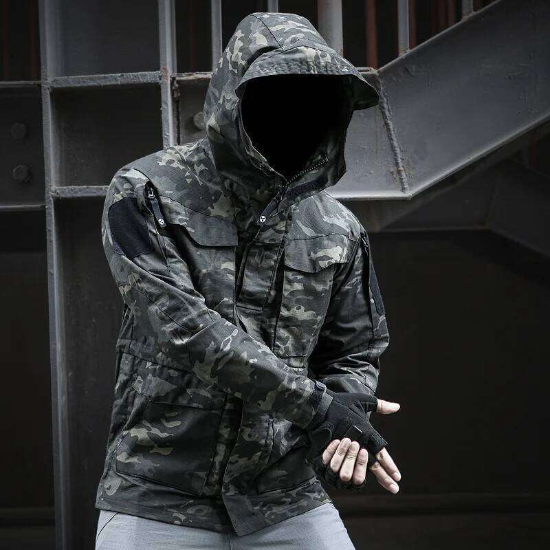 Waterproof Tactical Windbreaker For Men, Flight Pilot Coat, Military Field Jacket, Casual Clothes