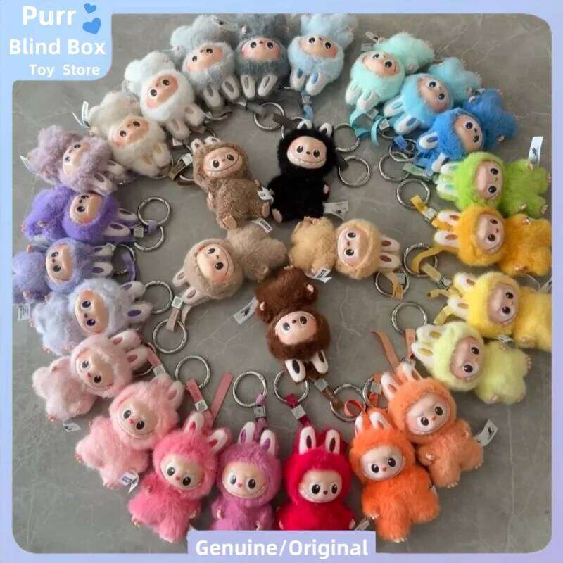 Hot Genuine POPMART The Monsters Labubu V4 Pin For Love Series Vinyl Plush Blind Cute Bag Pendant Gift Keychain Mystery Box