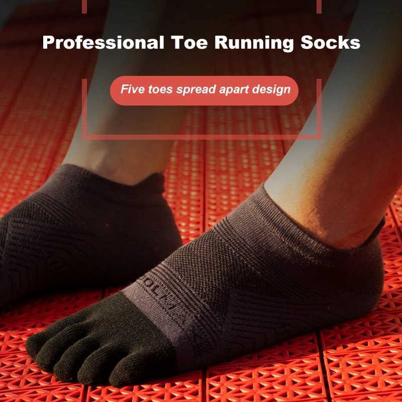 WRELS Five Finger Socks Ankle Socks Sports Breathable Sweatabsorben Comfortable Shaping Anti Friction No Show Socks With Toes J251028