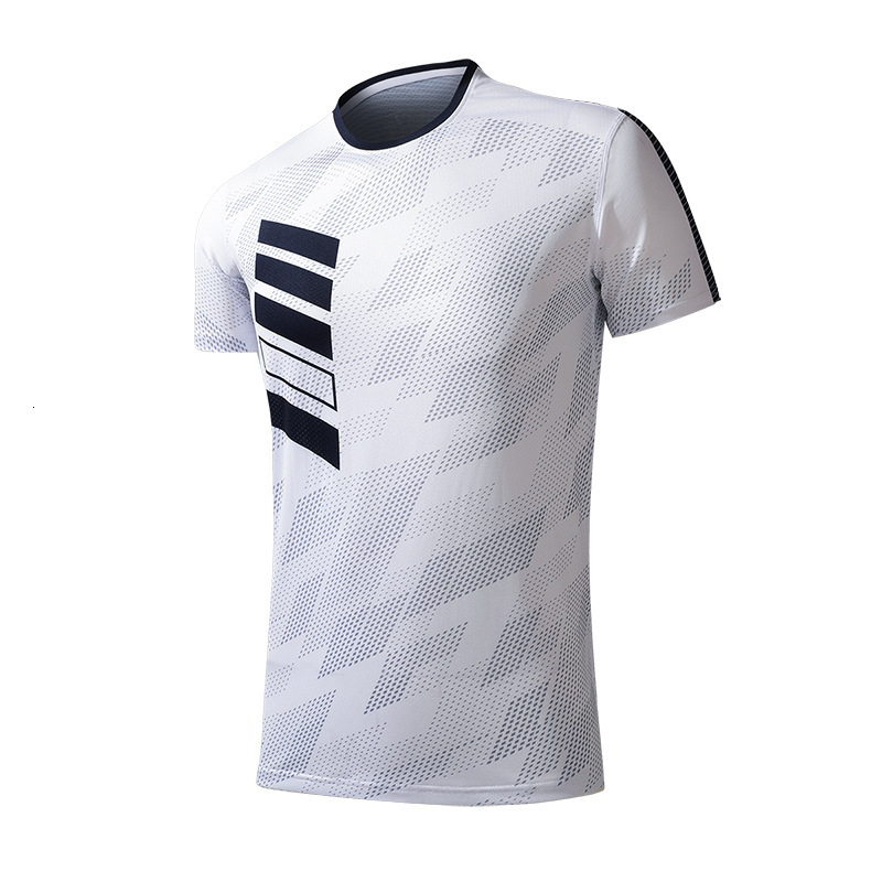 Quick-Dry Short Sleeve Running Short Sleeve Ice Silk Short Sleeve T-Shirt Thin Elastic Fitness Wear New Basketball Shirt