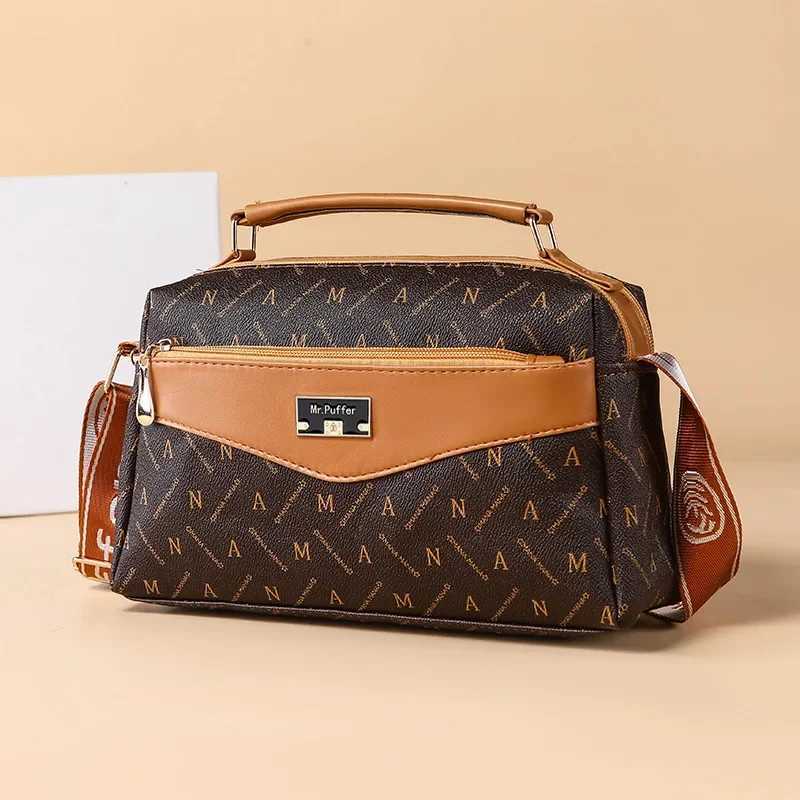 Letter Printing Design Crossbody Bags Womens New Single Shoulder Retro Small Square Bags Street Vendors Mobile Phone BagsT251028