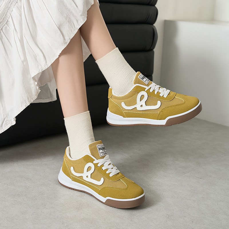Spring and summer flat shoes new Korean version of ins female student anti-slip Forrest Gump shoes casual shoes new style