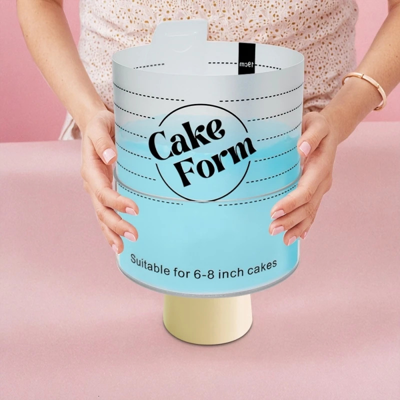 Adjustable Round Cake Ring Mold Retractable Fondant Tools Mousse Acrylic Circle Baking 251028 - view 5