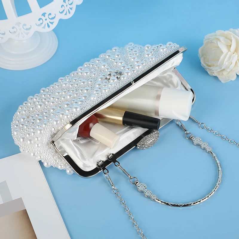 Diamond Carrying Bag Versatile Beaded Evening Dress Popular Fashion Metal Chain Shoulder Bag Handmade Beaded Embroidery Bag H2510271